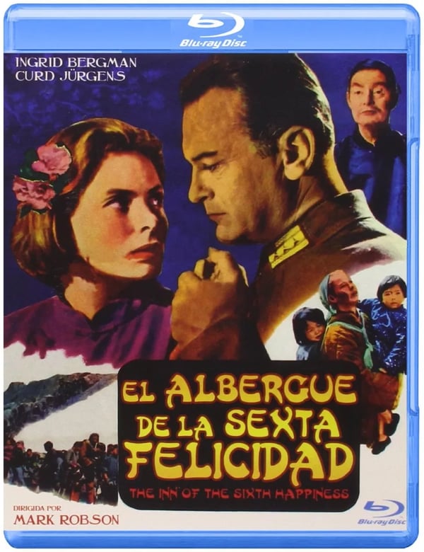 THE INN OF THE SIXTH HAPPINESS 1958 / Ingrid Bergman Region A B C Bluray Brand New