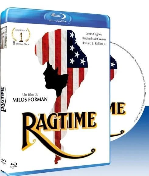 RAGTIME 1981 / James Cagney / Elizabeth McGovern Region A B C Blu Ray Brand New