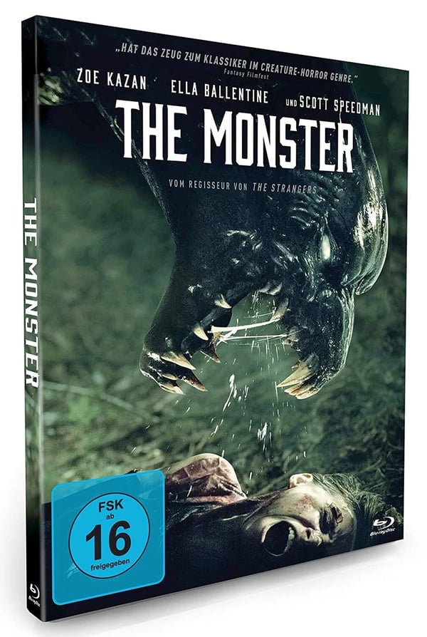 THE MONSTER 2016 / Zoe Kazan / Ella Ballentine / Aaron Douglas RB Blu Ray Brand New