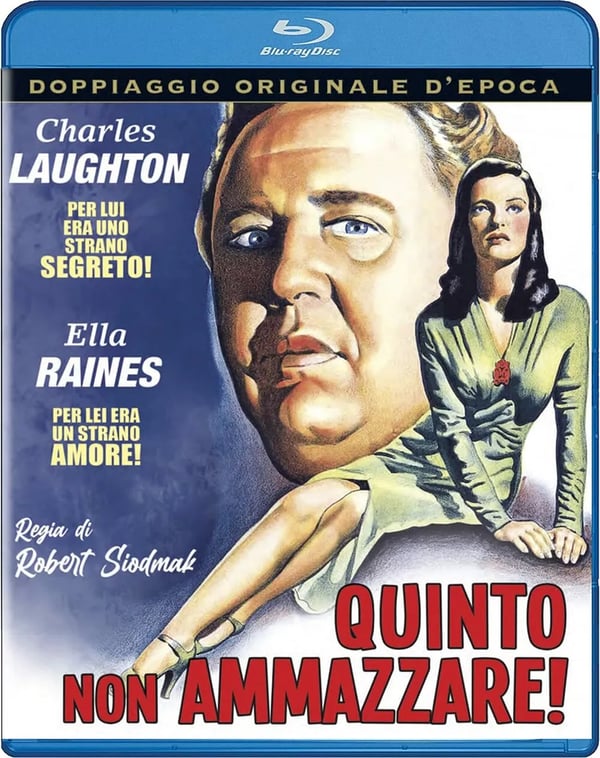 THE SUSPECT 1944 / Charles Laughton / Ella Raines Region B Blu Ray Brand New