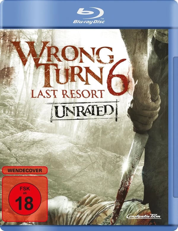 WRONG TURN 6 : LAST RESORT 2014 Region B Blu Ray Brand New
