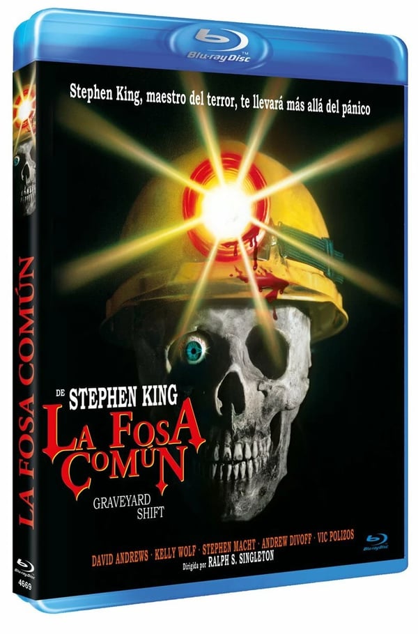 GRAVEYARD SHIFT 1990 / Stephen King / David Andrews Region B Bluray Brand New