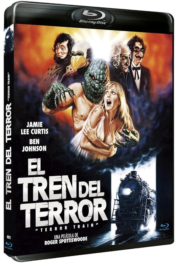 TERROR TRAIN 1980 / Jamie Lee Curtis Region A B C Blu Ray Brand New
