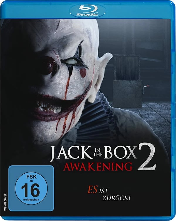 JACK IN THE BOX 2: Awakening 2022 / James Swanton Region B Blu Ray Brand New