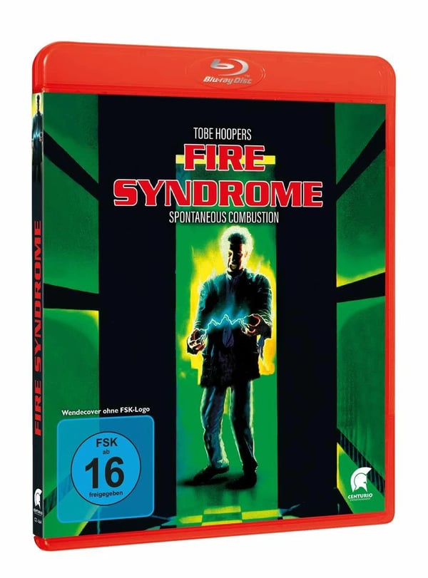 SPONTANEOUS COMBUSTION 1990/ Uncut / Brad Dourif / Tobe Hooper RB Blu Ray Brand New