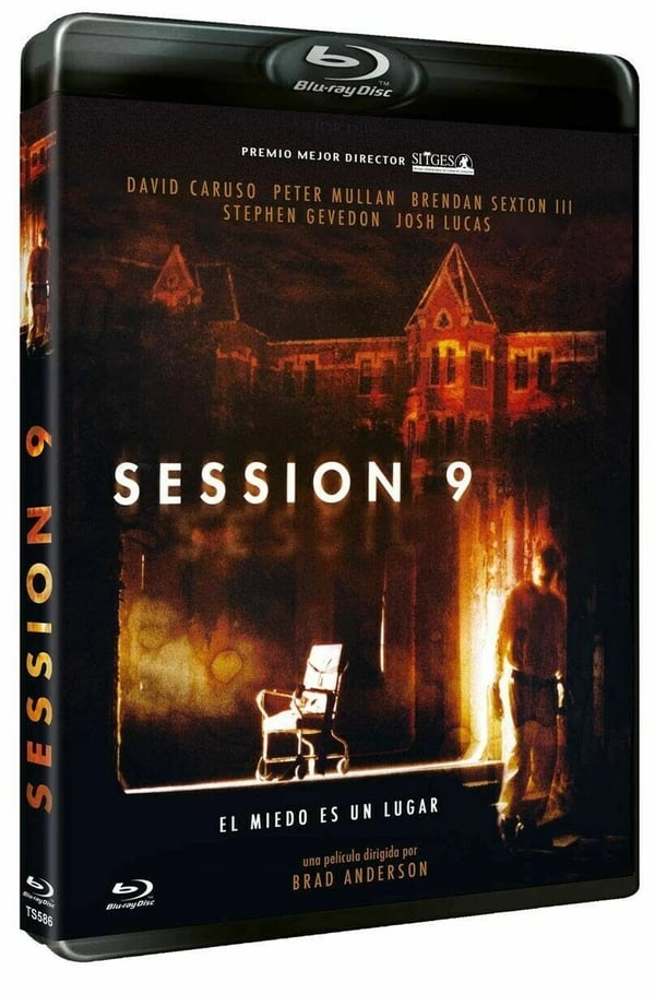 SESSION 9 2001 / David Caruso / Peter Mullan Region A B C Bluray Brand New