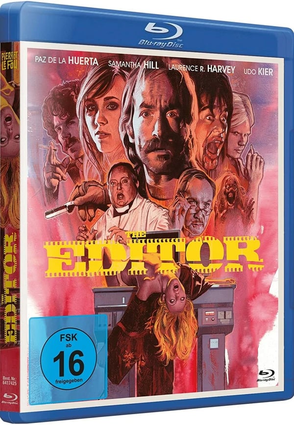 THE EDITOR 2014 / Adam Brooks / Paz de la Huerta Region B BluRay Brand New