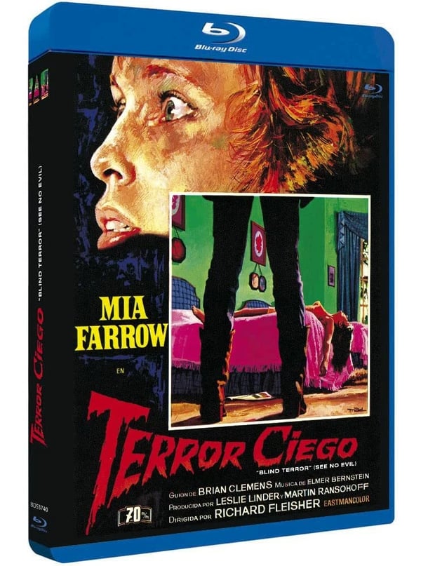 SEE NO EVIL 1971 / Mia Farrow / Dorothy Alison Region B Bluray Brand New