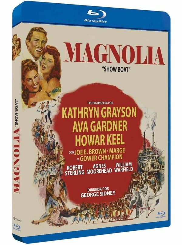 SHOW BOAT 1951 / Kathryn Grayson / Howard Keel Region B Blu Ray Brand New