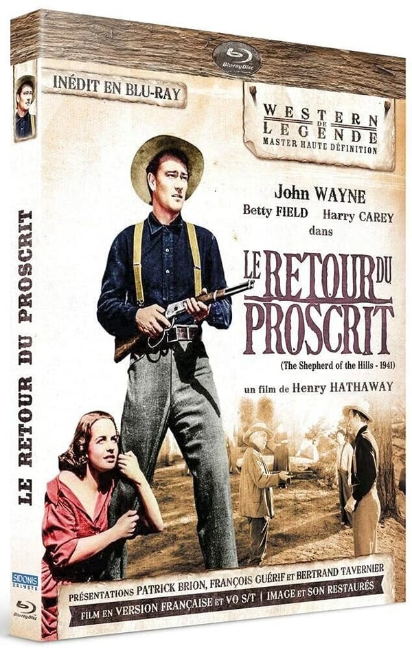 THE SHEPHERD OF THE HILLS 1941 / John Wayne / Betty Field Region B Bluray Brand New THE SHEPHERD OF THE HILLS 1941 / John Wayne / Betty Field Region B Bluray Brand New