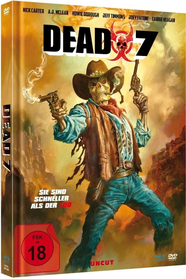 DEAD 7 SEVEN 2016 /2 Disc Ltd UNCUT Mediabook RB Bluray Brand New
