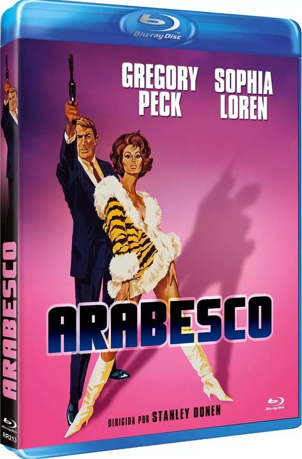 ARABESQUE 1966 / Gregory Peck / Sophia Loren Region A B C Bluray Brand New