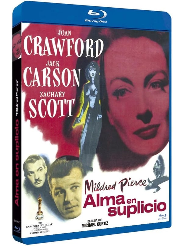MILDRED PIERCE 1945 / Michael Curtiz / Joan Crawford RB Bluray Presale Brand New