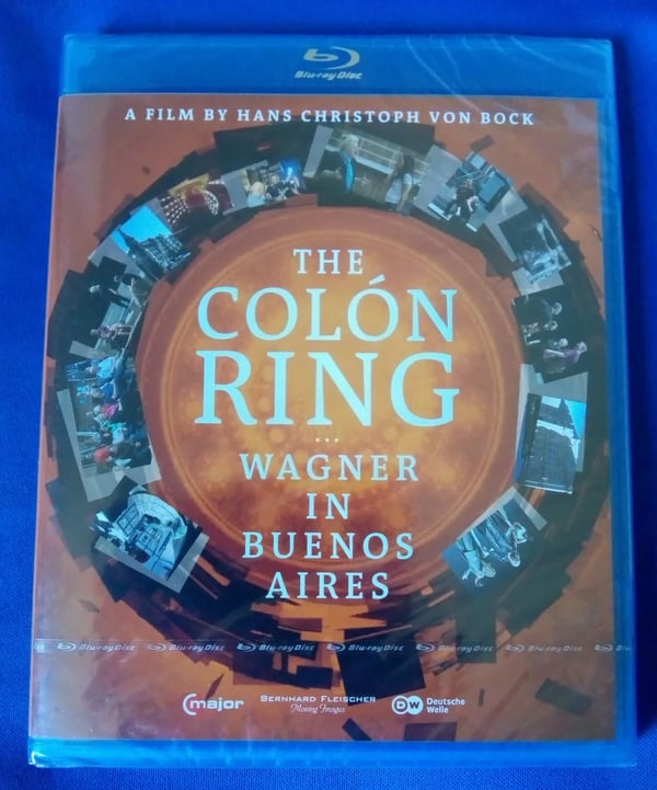 THE COLON RING: WAGNER IN BUENOS AIRES (2013) BLU RAY C MAJOR Brand New