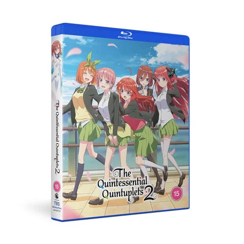 The Quintessential Quintuplets: Season 2 Bluray (2022) Kaori cert 15 2 discs Brand New