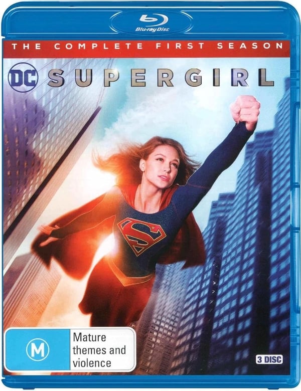 SUPERGIRL COMPLETE SERIES 1 Bluray 1st First Season One R2 Brand New