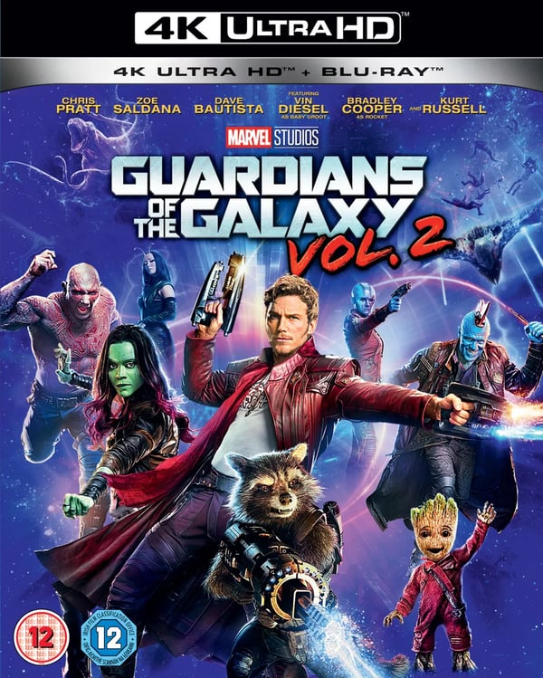 Guardians of the Galaxy: Vol. 2 [12] 4K UHD Brand New