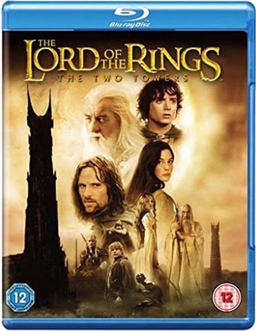 Lord Of The Rings, TTT (12) 2002 2 Disc Bluray Genuine Brand New