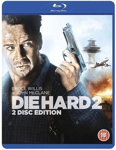 Die Hard 2 (18) 1990 2 Disc Bluray Region 2 Brand New