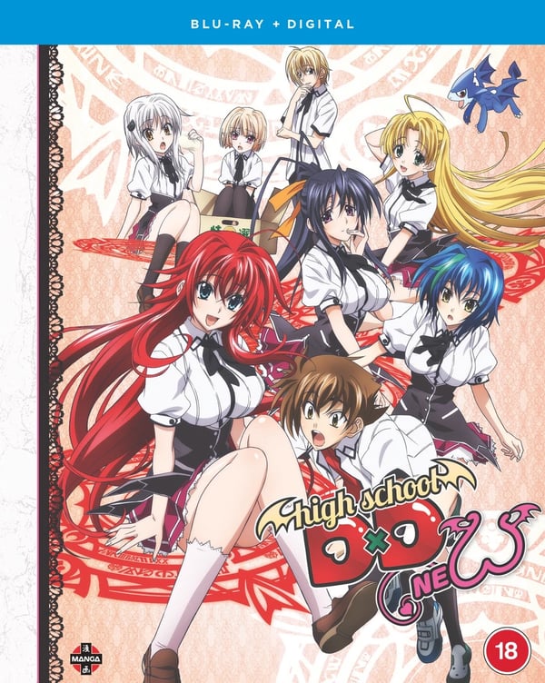 High School DxD: Season 2 [18] Bluray Brand New
