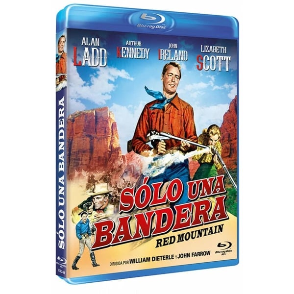 RED MOUNTAIN (1951) BLU RAY B ALAN LADD, LIZABETH SCOTT, Brand New