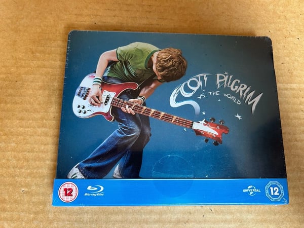 Scott Pilgrim vs the World Blu Ray STEELBOOK Universal 100th Anni Read Desc Brand New