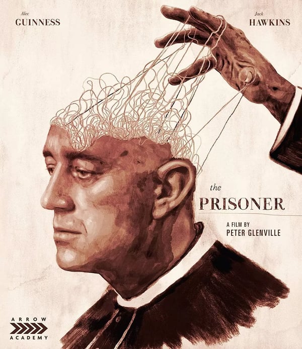 THE PRISONER Bluray A FILM BY Peter Glenville Jack Hawkins Alec Guinness Rel Brand New