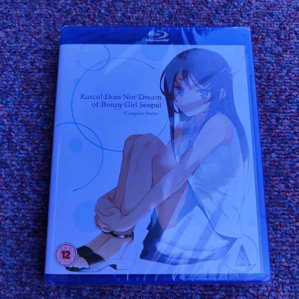 Rascal Does Not Dream Of Bunny Girl Senpai Blu Ray Anime Brand New