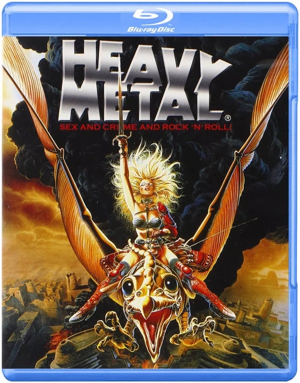 HEAVY METAL (1981 Animated movie) Blu Ray Region free for Brand New HEAVY METAL (1981 Animated movie) Blu Ray Region free for Brand New