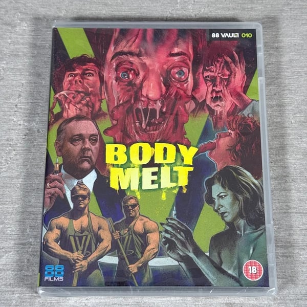Body Melt Bluray â?"”ï¸ 1993 Body Horror Gore 88 Vault Brand New