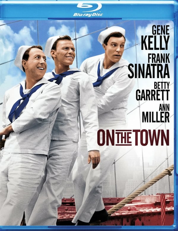 On The Town Gene Kelly , Frank Sinatra Bluray Brand New