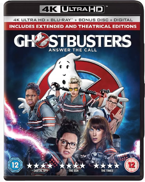 Ghostbusters Part 3 III 4K UHD Ultra HD Movie Film Melissa McCarthy Brand New