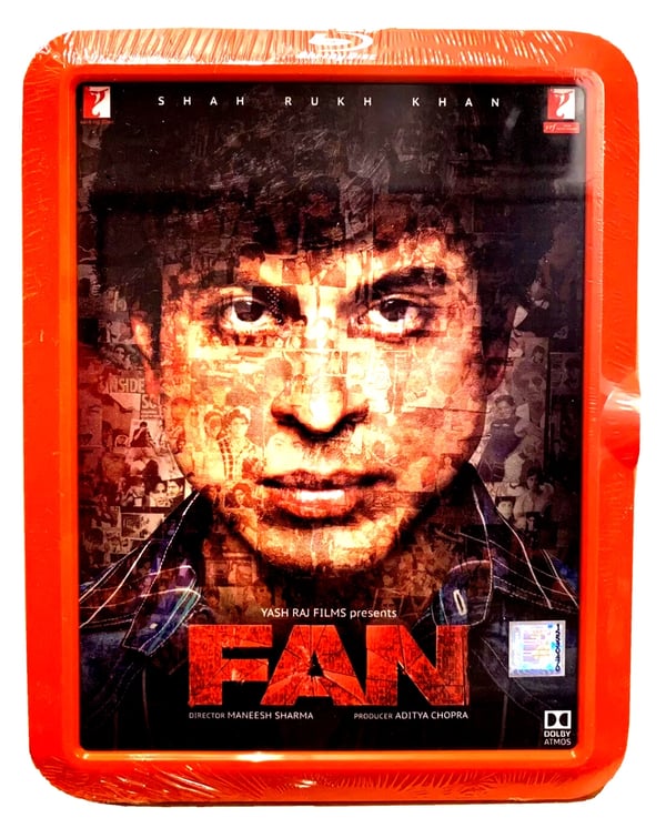 FAN ShahRh Khan, Deepika Bollywood BLURAY 2 Disc Collectors Edition Brand New