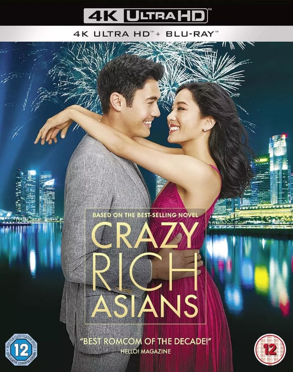 Crazy Rich Asians 4K UHD Constance Wu Ultra High Definition MovieFilm Brand New