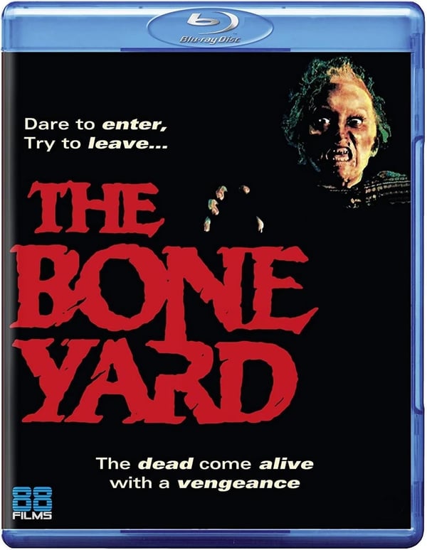 THE BONEYARD BLURAY James Cummins Ed Nelson Horror Movie Film R2 Brand New