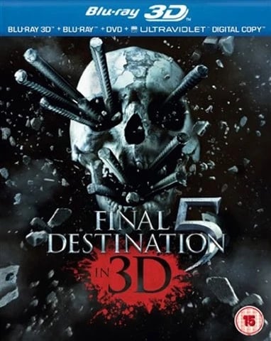 Final Destination 5 (15) 2011 3D+DVD Bluray Brand New
