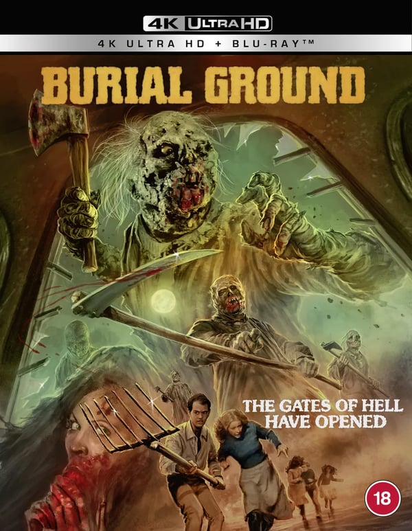 Burial Ground [18] 4K UHD Brand New