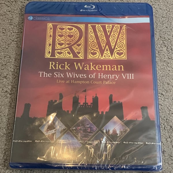 Rick Wakeman The Six Wives Of Henry VIII Live At Hampton Court Palace Brand New
