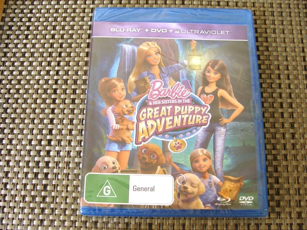 Blu 2 4 U: Barbie & Her Sisters In Great Puppy Adventure : (UV out of date) Brand New