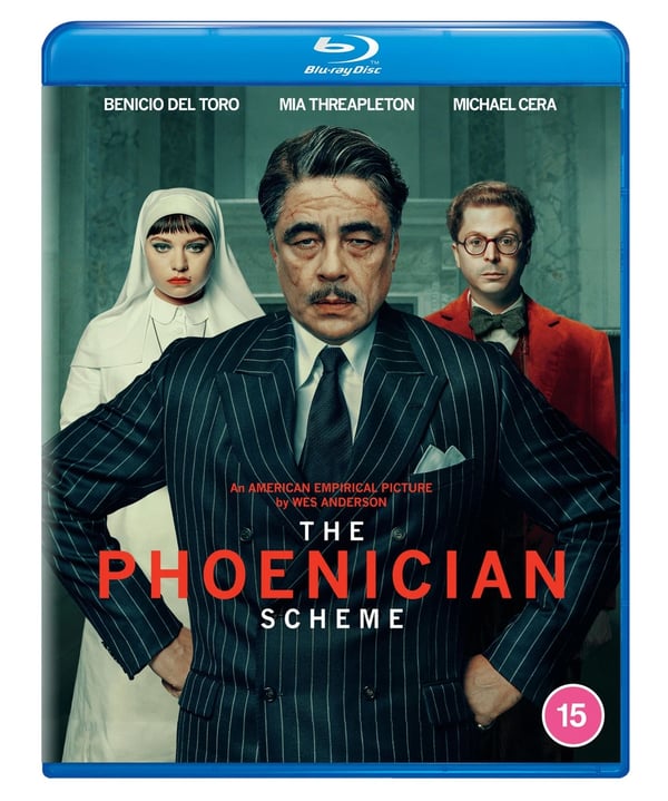 The Phoenician Scheme (Bluray) Mia Threapleton Bryan Cranston Tom Hanks Brand New