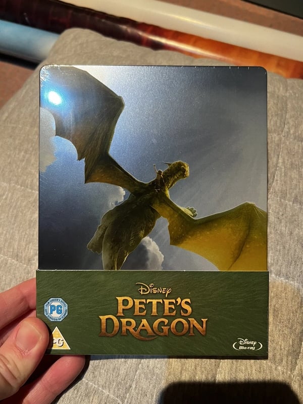 Pete's Dragon Limited Edition Bluray Steelbook REGION FREE Brand Brand New