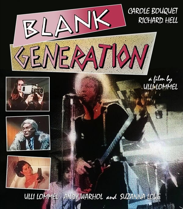 Blank Generation (Bluray) Andy Warhol REGIONS A,B & C POSTED FROM THE U.K. Brand New