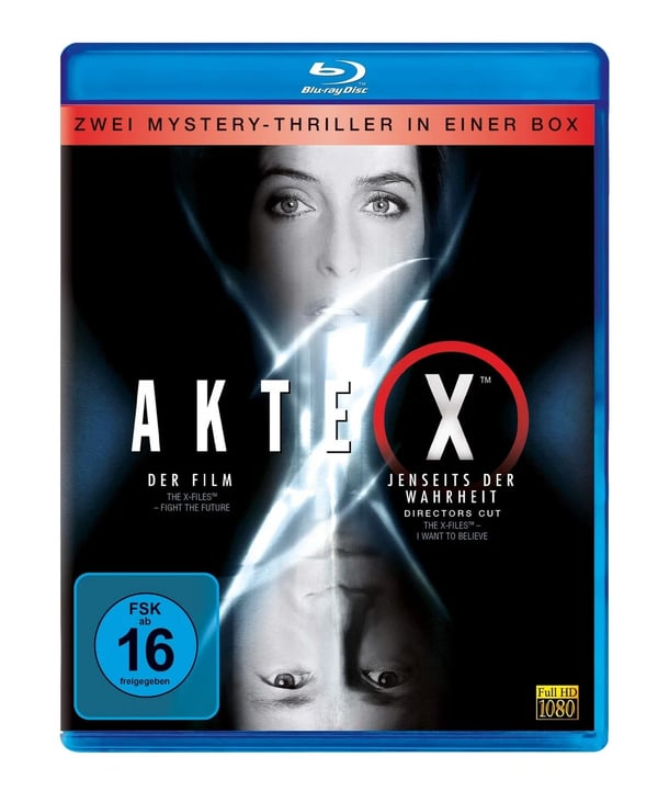 Akte X Der Film/Jenseits der Wahrheit (Bluray) Brand New