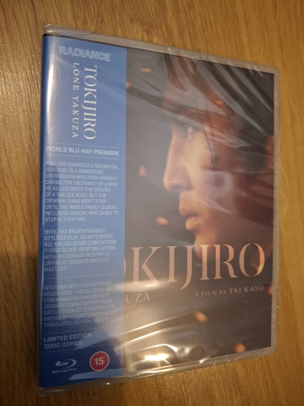 Tokijiro Lone Yakuza Radiance Limited Edition Blu Ray Brand New