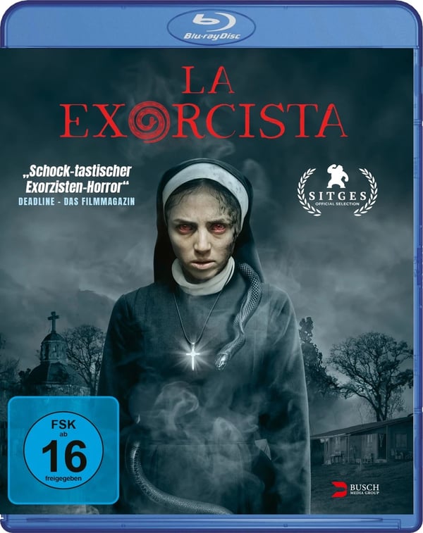 La Exorcista (Bluray) Maria Evoli Ramon Medina Adrian Garcia Bogliano Brand New