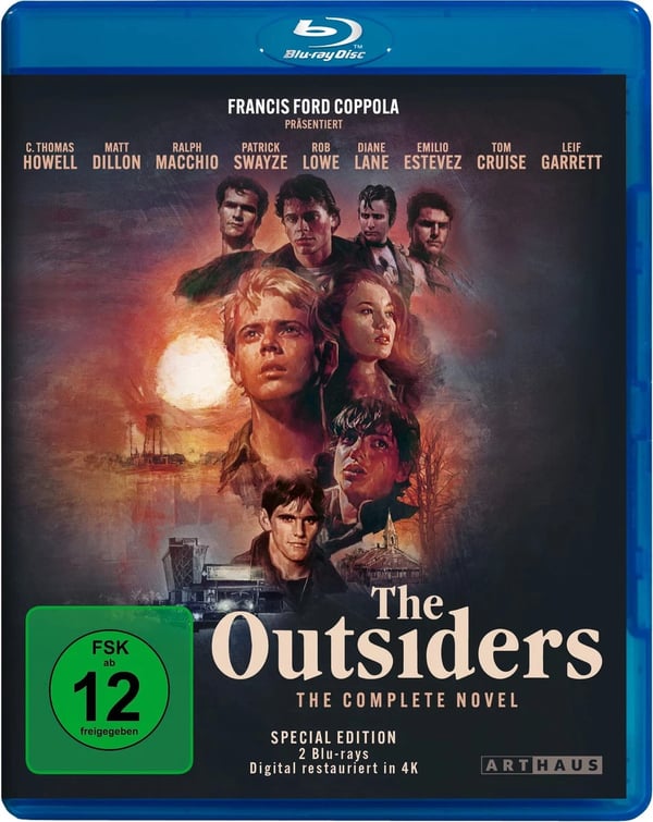 The Outsiders Special Edition (Bluray) Ralph Macchio C. Thomas Howell Brand New