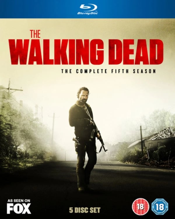 The Walking Dead: The Complete Fifth Season (Bluray) Lauren Cohan Chad Coleman Brand New