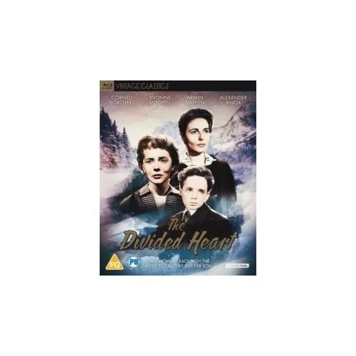 The Divided Heart Region B Blu Ray Brand New