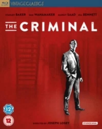 The Criminal Region B Blu Ray Brand New