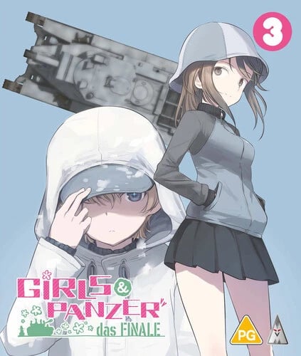 Girls Und Panzer: Das Finale 3 Bluray (2022) Tsutomu Mizushima cert PG Brand New